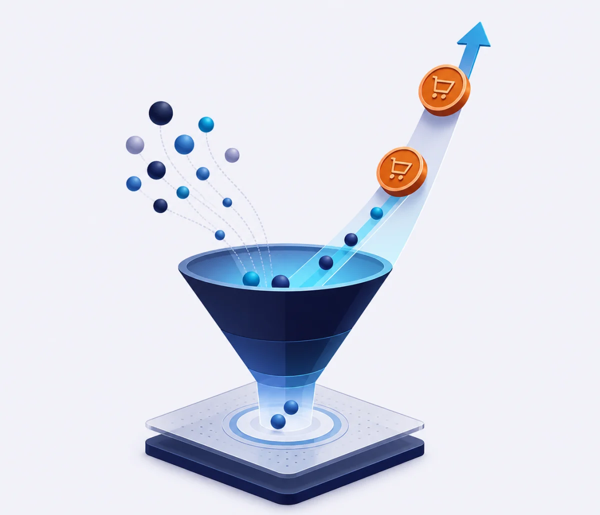 Agencia de Marketing Digital 4 Gráfica de crecimiento de tráfico y ventas de un cliente