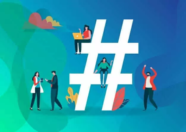 Redes sociales. Una realidad digital 3 hastag