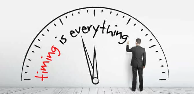 Timing perfecto = Resultados eficaces