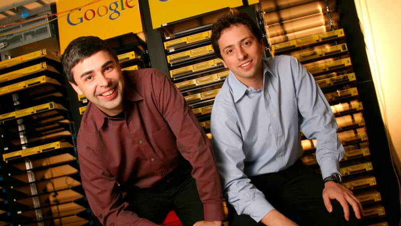 Larry Page y Sergei Brin