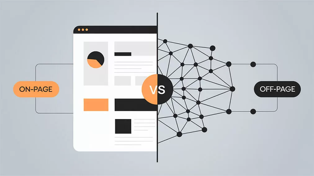 SEO off page vs SEO on page