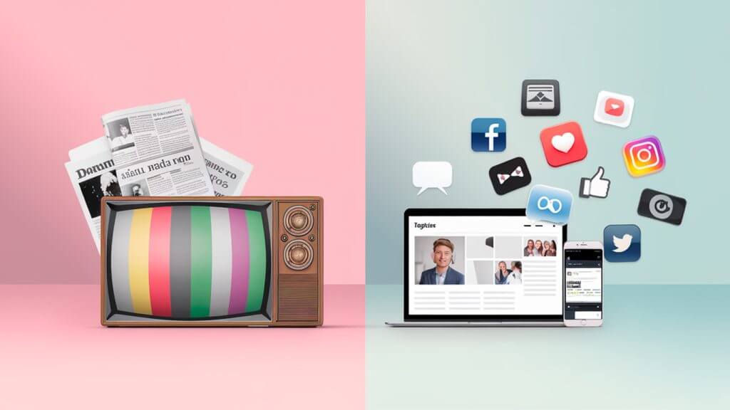 Medios de comunicación: historia, tipos y su impacto