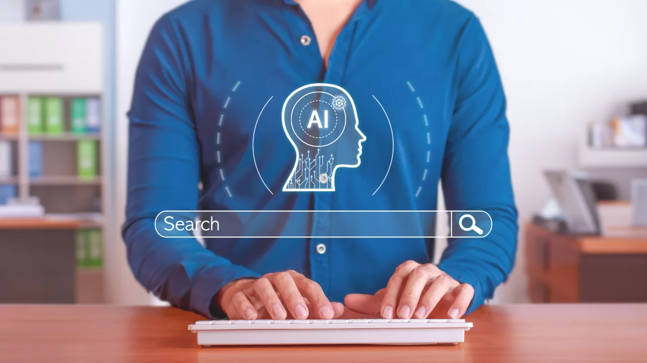 Persona buscando que son los AI Overview Persona buscando que son los AI Overview