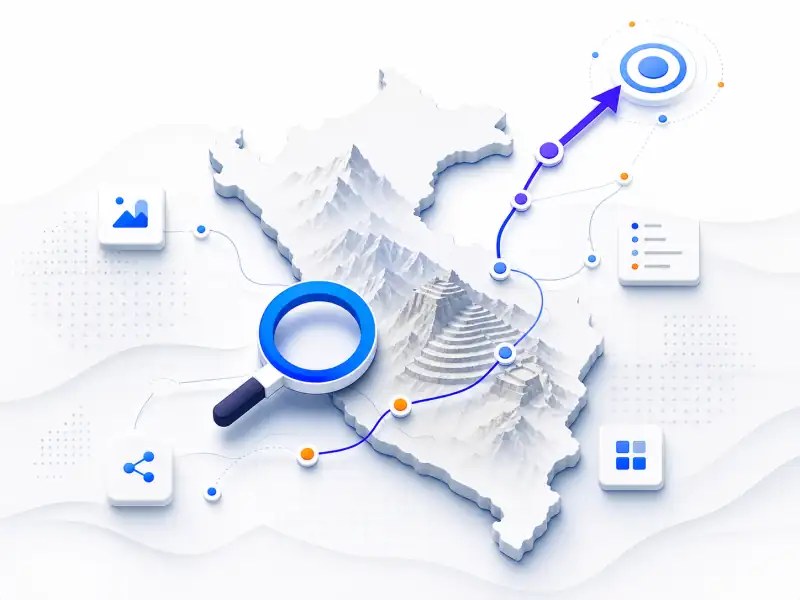 Agencia SEO en Perú 2 Ilustración de estrategia SEO en Perú